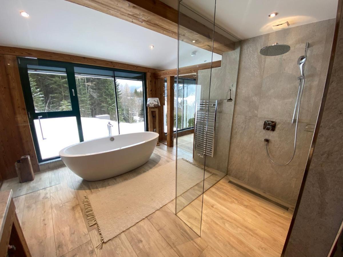 Chalet Sodamin Alpin Mit Wellness Хоэнтауэрн Экстерьер фото